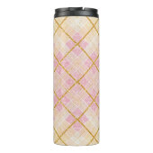 ピンク金ゴールドクリスマスパターン#28 ID1009 タンブラー (裏面)