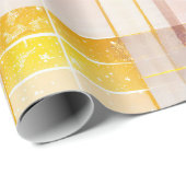 ピンク金ゴールドクリスマスパターン#7 ID1009 ラッピングペーパー (ロールコーナー)