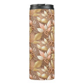 ピンク金ゴールドクリスマスパターン#8 ID1009 タンブラー (裏面)