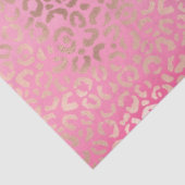 ピンク金ゴールドグリジーグリッターレオパーグラデーションドプリント 薄葉紙 (詳細)