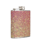 ピンク金ゴールドグリッターフェイク箔 フラスク (右)