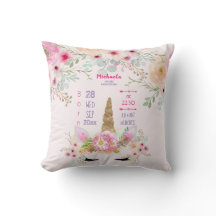 ピンク金ゴールドグリッターユニコーン顔女子ベビー統計