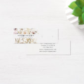 ピンク金ゴールドスタッドイヤリングワイルドフラワーボタニカル (デスク)