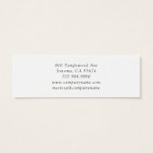 ピンク金ゴールドスタッドイヤリングワイルドフラワーボタニカル (裏面)