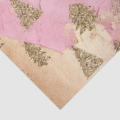 ピンク金ゴールドストリークスグリッターグラムクリスマスツリー 薄葉紙 (詳細)