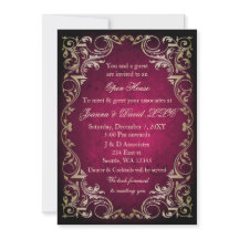 ピンク金ゴールドビジネス企業のパーティー