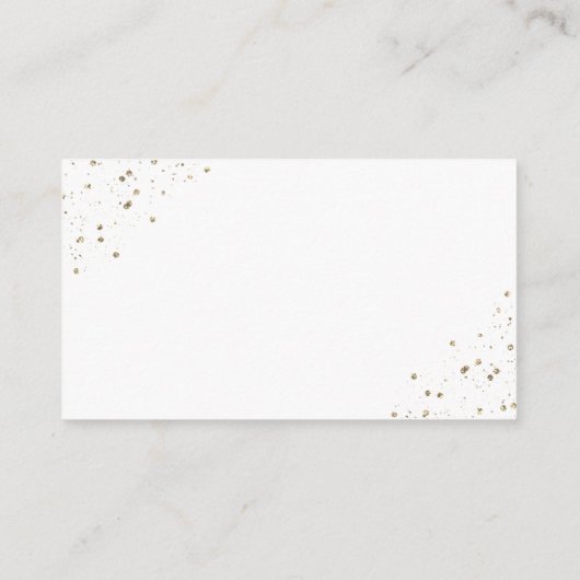 ピンク金ゴールドプリンセスキンセアニラ エンクロージャーカード (裏面)