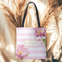 ピンク金ゴールドモダンフローラLotus Bridesmaid