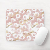 ピンク金ゴールドラブXO マウスパッド (マウス)