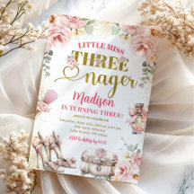 ピンク金ゴールドリトル恋しく思スレーネガー第3誕生日