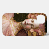 ピンク金ゴールド妖精妖精女性ファンタジーアート Case-Mate iPhoneケース (裏面 (横))