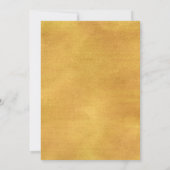 ピンク金ゴールド我々エロペメント披露宴招待状 (裏面)