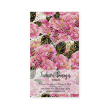 ピンク金ゴールド牡丹