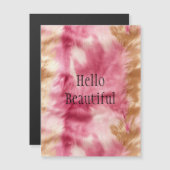 ピンク金ゴールド獣毛 (正面/裏面)