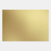 ピンク金ゴールド白水玉模様&ダイヤモンドパターン ラッピングペーパーシート (正面2)