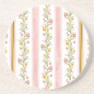 ピンク金ゴールド砂岩コースター コースター