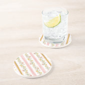 ピンク金ゴールド砂岩コースター コースター (側面)