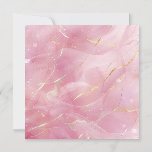 ピンク金ゴールド童話プリンセスクラウン誕生日 (裏面)