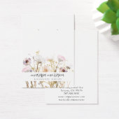 ピンク金ゴールド野草植物耳飾り (デスク)