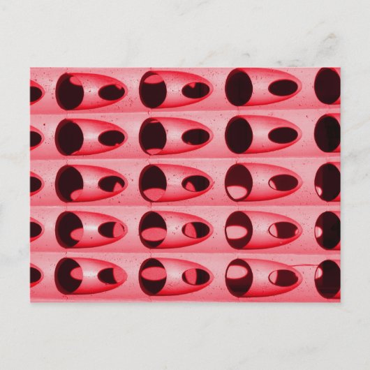 ピンク金属 ポストカード (正面)