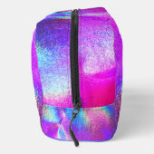 ピンク銀河系ホログラフィックラグジュアリービジネスロゴ ドップキット (右)