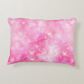 ピンク銀河系宇宙 アクセントクッション (裏面)