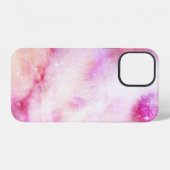 ピンク銀河系 iPhoneケース (裏面横)