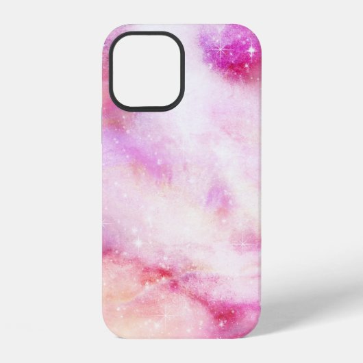 ピンク銀河系 iPhoneケース (裏面)