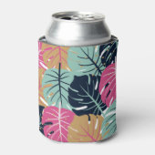 ピンク離れとブルーのトロピカルパーム | 飲料 缶クーラー (缶正面)