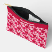 ピンク離れのカエデル製のアイテム – SMALL Accessory Pouts アクセサリーポーチ (見開き)