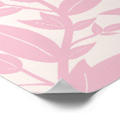 ピンク離れの植物学 ポスター (角)