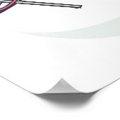 ピンク雪崩 ポスター (角)