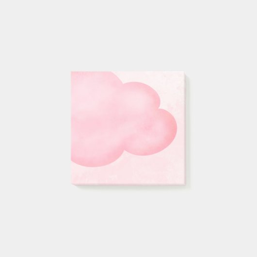 ピンク雲 ポストイット (正面)
