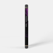 ピンク電気フラクタル SAMSUNG GALAXYケース (右側面)