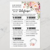 ピンク電話のシャワーゲームカードの内容 チラシ (裏面)