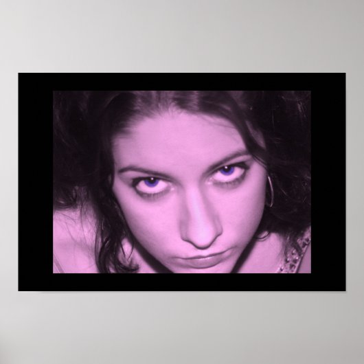 ピンク顔 ポスター (正面)