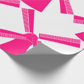 ピンク風車 ラッピングペーパー