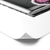 ピンク飾キッズバイク ポスター (角)