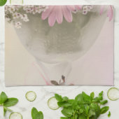 ピンク骨頭腫 キッチンタオル (折り畳み)