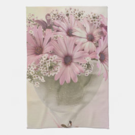 ピンク骨頭腫 キッチンタオル