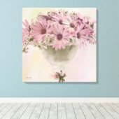 ピンク骨頭腫 キャンバスプリント (インサイチュ (ウッドフロア))