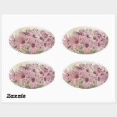 ピンク骨頭腫 楕円形シール (シート)