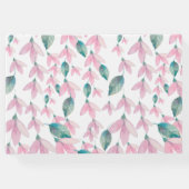 ピンク魅力的の藤 ゲストブック (裏面)