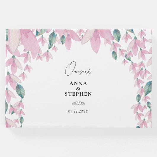 ピンク魅力的の藤 ゲストブック (正面)