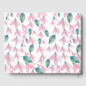 ピンク魅力的の藤 ゲストブック (裏面)