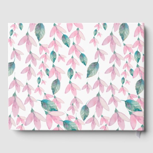 ピンク魅力的の藤 ゲストブック (裏面)