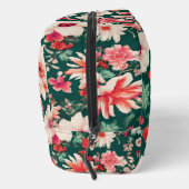 ピンク鮮やかがかった赤と繊細な白い花 ドップキット (右)