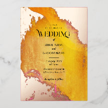 ピンク鮮やかとオレンジのテクスチ結婚ャ