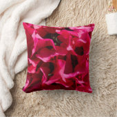 ピンク鮮やかのブーゲンビリア花の花びらがピルを投げる クッション (ブランケット)