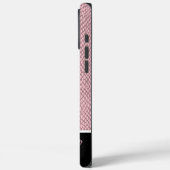 ピンク鮮やかのヘビの皮 Case-Mate iPhoneケース (裏面 / 左)